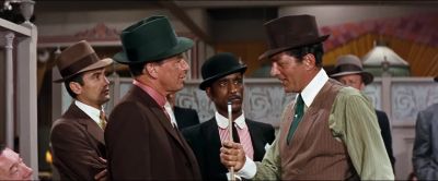 If you shot pool with your tongue you'd be good - Robin and the 7 Hoods