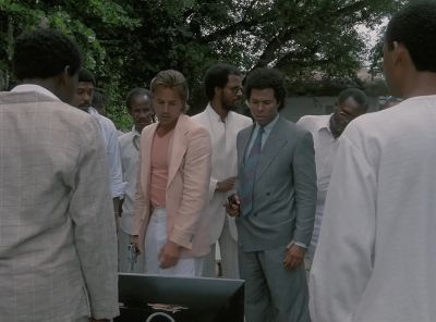 If you show me yours,
I'll show you mine. - Miami Vice