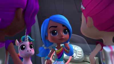 If you shrink down and go in,
you'll be right there with the controls. - Rainbow Rangers