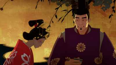 If his skills match his reputation,
he'll be offered a handsome salary. - BLUE EYE SAMURAI