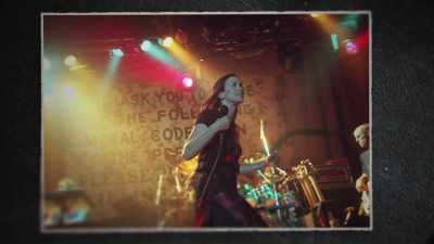 If something was bothering me,
I'd hold it in, - Women Who Rock