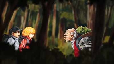If something happens, remember
Old Man Lucky-Monkey is here to help. - Violence Voyager