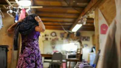 If we start
sweating once we go outside, - Life Below Zero: First Alaskans
