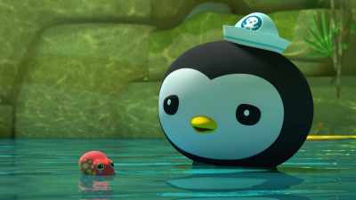 If he stays in this fresh water too long,
he'll get sick. - Octonauts and the Caves of Sac Actun