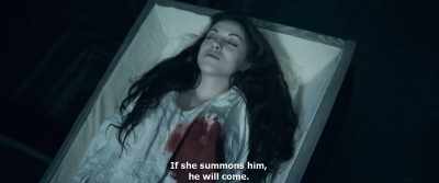 If she summons him,
he will come. - Gogol. Viy