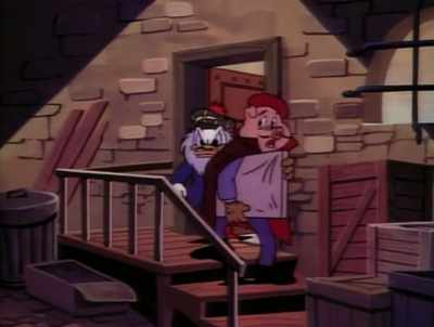 If we tell Scrooge
they snuck into the Bin, - DuckTales