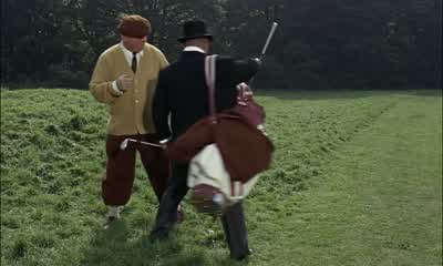 If that's his original ball I'm Arnold PalmerIt isn'tHow do you know I'm standing on it - Goldfinger