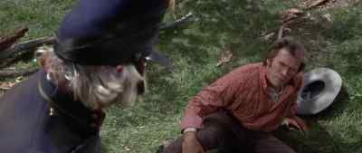 If that's true,
why ain't you fighting back? - Paint Your Wagon