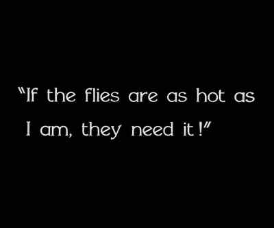 If the files are as hot as
I am, they need it! - City Girl