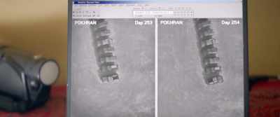 If the jeep has moved,
where are its tire marks? - Parmanu: The Story of Pokhran