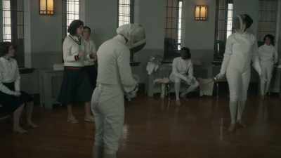 If the retreating fencer - Frankie Drake Mysteries
