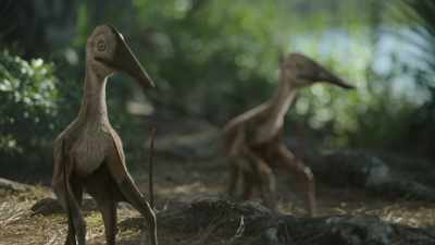 If the takeoff isn't perfect,
it's difficult to gain height. - Prehistoric Planet