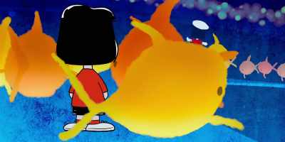-If the traffic flow could be directed…
-[whistle blows] - Snoopy Presents: One-of-a-Kind Marcie