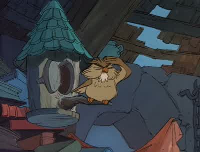 If the boy says the world is round they'll take him for a lunaticThe world is round Yes yes that's rightAnd it also goes aroundYou mean it'll be round someday No no no It's round nowMan will discover this in centuries to comeAnd he will also findthat the - The Sword in the Stone