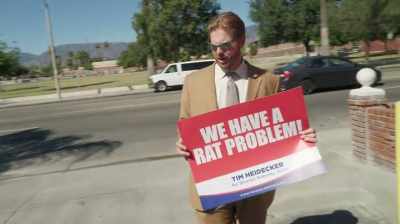 If there was a real rat problem
in that restaurant, - Mister America