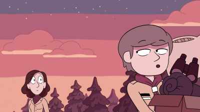 If there were any dangerous creatures
in these woods, I'd know all about it. - Hilda