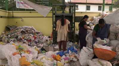      If they were not there,
  the entire recycling pyramid - The Story of Plastic