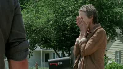 If you think I'm going anywhere without Lizzie and Mica-- If you want them to leave, to go out there with you? - The Walking Dead