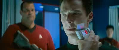 If you think you're safe at warp you're wrong - Star Trek Into Darkness