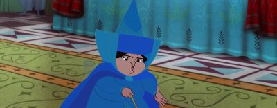 If through this  wicked  witch's trick - Sleeping Beauty
