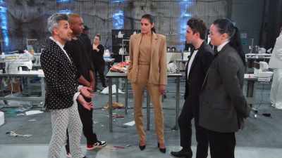 If you took it away, I'd think
it's just a very nicely constructed suit. - Next in Fashion