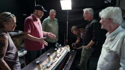 If they tried to
adjust flotation in this - Titanic: 20 Years Later with James Cameron