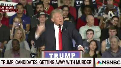 If you try and hit your mother
over the head with a hammer, - Trump: The Art of the Insult