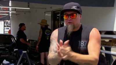If you turn this car down,
can you outrun him? - Street Outlaws No Prep Kings Team Attack