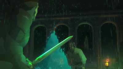 If you two would like to stop
trying to kill each other, - The Witcher: Nightmare of the Wolf