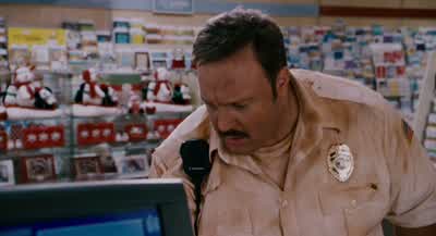 "lf Veck gets the codes, he's taking us to Cayman lslands"? - Paul Blart: Mall Cop