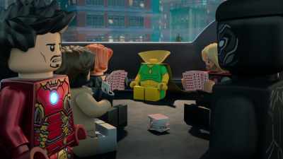 If Vision's head is out there,
he's running on backup battery. - LEGO Marvel Avengers: Mission Demolition