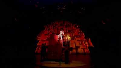 ♪ If you wait, it's too late,
you're defeated - The SpongeBob Musical: Live on Stage!