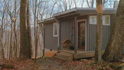 If you walk out the back
door, you're immediately - The Cabin Chronicles