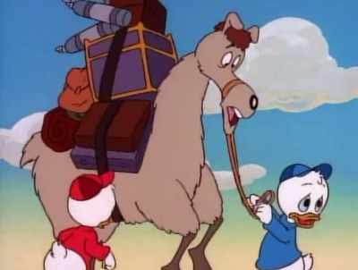 If you wanna get by
in this world, - DuckTales