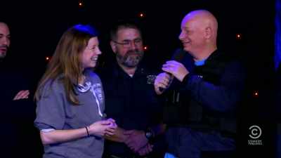 If they want to be an officer, - Jeff Ross Roasts Cops