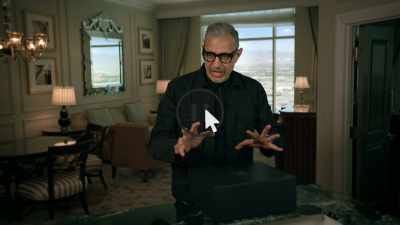 If you want to continue
in your blissful unknowing - The World According to Jeff Goldblum