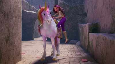 If you want ogres
sneaking up and attacking you, - Unicorn Academy