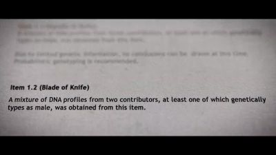 If we had a reference sample
from either a victim or a suspect, - This Is the Zodiac Speaking