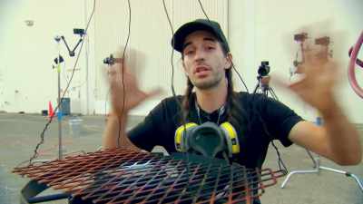 IF WE GET ONE BATTERY
TO CATCH ON FIRE, - Mythbusters Jr.
