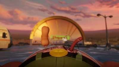 If we had more knowledge,
we could answer this stupid riddle. - Sausage Party: Foodtopia
