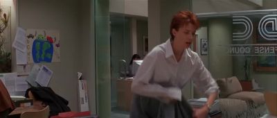 If we're gonna try we should do some prep work Want to uh order in - The American President