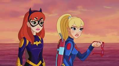 If we're out to fight against
a magic trident and a magic book - DC Super Hero Girls: Legends of Atlantis