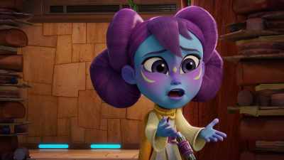 If we work together,
we can surround it before it runs away. - Star Wars: Young Jedi Adventures