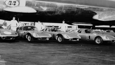 If you would, just put them on a barge,
take a customs guy out with you - Shelby American