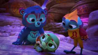 If you were a scared thunderbird,
where would you hide? - Spirit Rangers