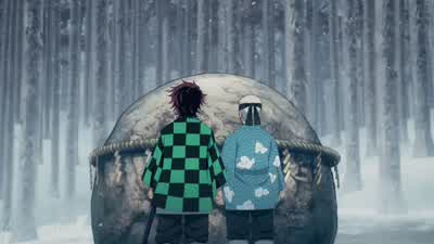 If you can slice through this boulder, I will allow you to enter the Final Selection. - Demon Slayer: Kimetsu no Yaiba