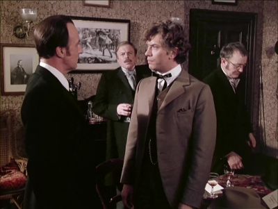 If you and Dr Watson would have lunch with us - The Hound of the Baskervilles