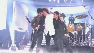 If you were looking
for a performance - The Show Must Go On: The Queen + Adam Lambert Story