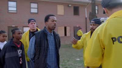 If you'd been here earlier, you'd have seen a beating. - The Wire