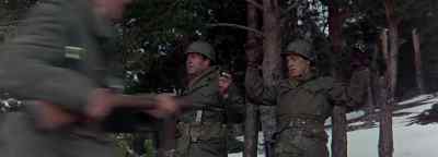 If you'd just stayed loose,
I could've gotten them all. - Battle of the Bulge